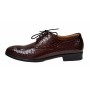 Pantofi barbati office, eleganti din piele naturala, Bleumarin, TEST59BL